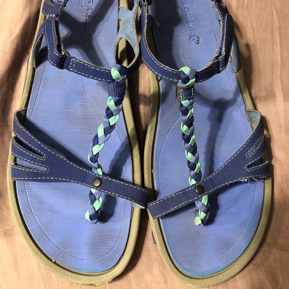 Merrell blue sandals